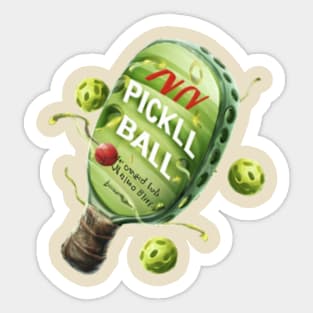 Pickleball Pickle Sticker